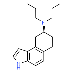 ChemSpider 2D Image | (8S)-N,N-Dipropyl-6,7,8,9-tetrahydro-3H-benzo[e]indol-8-amine | C18H26N2