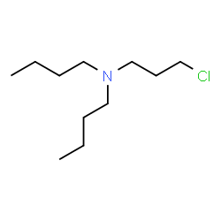 ChemSpider 2D Image | N-Butyl-N-(3-chloropropyl)-1-butanamine | C11H24ClN