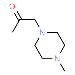 ChemSpider 2D Image | 1-(4-Methyl-1-piperazinyl)acetone | C8H16N2O