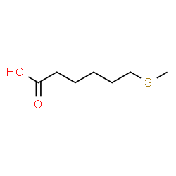 ChemSpider 2D Image | 6-(Methylsulfanyl)hexanoic acid | C7H14O2S