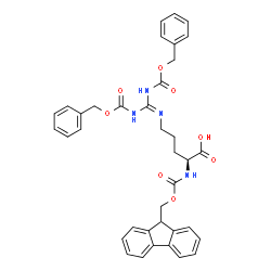 ChemSpider 2D Image | Fmoc-Arg(Z)2-OH | C37H36N4O8