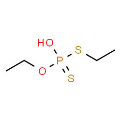 ChemSpider 2D Image | DIETHYL DITHIOPHOSPHATE | C4H11O2PS2