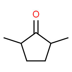 ChemSpider 2D Image | 2,5-Dimethylcyclopentanone | C7H12O
