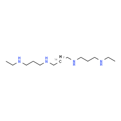 ChemSpider 2D Image | N,N'-Bis[3-(ethylamino)propyl]-1,3-(2-~14~C)propanediamine | C1214CH32N4