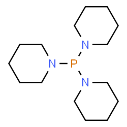 ChemSpider 2D Image | Tripiperidinophosphine | C15H30N3P