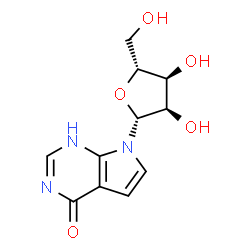 ChemSpider 2D Image | 7-deazainosine | C11H13N3O5