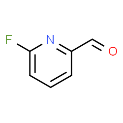 ChemSpider 2D Image | 6-Fluoropicolinaldehyde | C6H4FNO