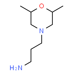 ChemSpider 2D Image | 3-(2,6-dimethylmorpholino)propan-1-amine | C9H20N2O