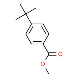 ChemSpider 2D Image | Methyl p-tert-butylbenzoate | C12H16O2