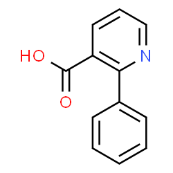 ChemSpider 2D Image | 2-Phenylnicotinic acid | C12H9NO2