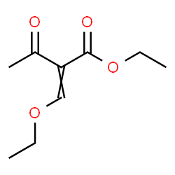 ChemSpider 2D Image | Ethyl 2-(ethoxymethylene)acetoacetate | C9H14O4
