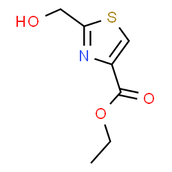 ChemSpider 2D Image | Ethyl 2-(hydroxymethyl)thiazole-4-carboxylate | C7H9NO3S
