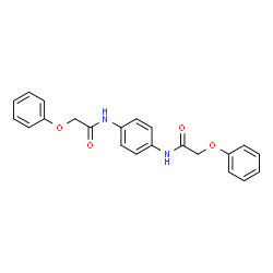 ChemSpider 2D Image | N,N'-1,4-Phenylenebis(2-phenoxyacetamide) | C22H20N2O4