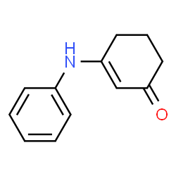 ChemSpider 2D Image | 3-Anilino-2-cyclohexen-1-one | C12H13NO