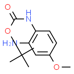 ChemSpider 2D Image | 2-Methyl-2-propanyl (2-amino-4-methoxyphenyl)carbamate | C12H18N2O3
