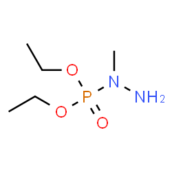ChemSpider 2D Image | Phosphorohydrazidic acid, N-methyl-, diethyl ester | C5H15N2O3P