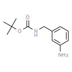 ChemSpider 2D Image | tert-butyl 3-aminobenzylcarbamate | C12H18N2O2