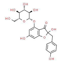 ChemSpider 2D Image | Hovetrichoside C | C21H22O11