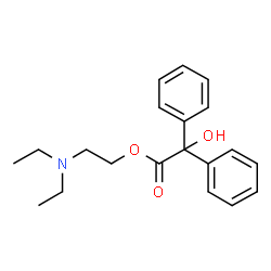 ChemSpider 2D Image | benactyzine | C20H25NO3
