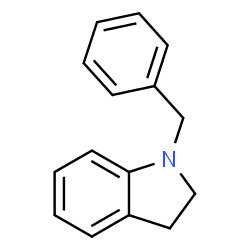 ChemSpider 2D Image | 1-Benzylindoline | C15H15N