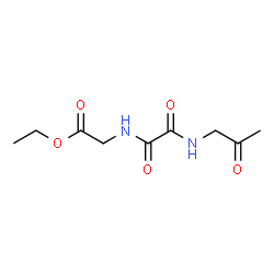 ChemSpider 2D Image | Ethyl N-{oxo[(2-oxopropyl)amino]acetyl}glycinate | C9H14N2O5