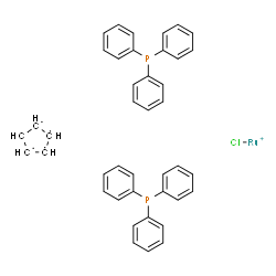 ChemSpider 2D Image | chlororuthenium; cyclopentane; triphenylphosphane | C41H35ClP2Ru