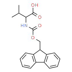 ChemSpider 2D Image | N-[(9H-Fluoren-9-ylmethoxy)carbonyl]valine | C20H21NO4