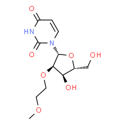 ChemSpider 2D Image | 2'-O-(2-Methoxyethyl)uridine | C12H18N2O7