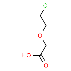 ChemSpider 2D Image | (2-Chloroethoxy)acetic acid | C4H7ClO3
