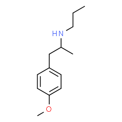 ChemSpider 2D Image | N-[1-(4-Methoxyphenyl)-2-propanyl]-1-propanamine | C13H21NO
