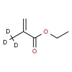 ChemSpider 2D Image | Ethyl 2-(~2~H_3_)methylacrylate | C6H7D3O2