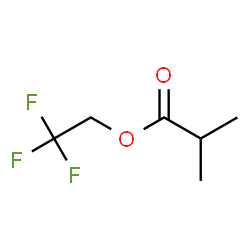 ChemSpider 2D Image | 2,2,2-Trifluoroethyl 2-methylpropanoate | C6H9F3O2