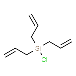 ChemSpider 2D Image | Triallyl(chloro)silane | C9H15ClSi