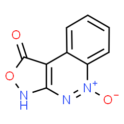 ChemSpider 2D Image | [1,2]Oxazolo[3,4-c]cinnolin-1(3H)-one 5-oxide | C9H5N3O3