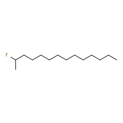 ChemSpider 2D Image | 2-Fluorotetradecane | C14H29F