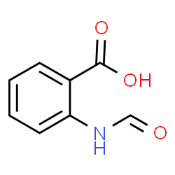 ChemSpider 2D Image | Formylanthranilic acid | C8H7NO3