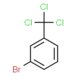 ChemSpider 2D Image | 1-Bromo-3-(trichloromethyl)benzene | C7H4BrCl3