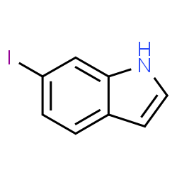 ChemSpider 2D Image | 6-Iodo-1H-indole | C8H6IN