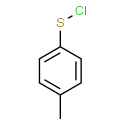 ChemSpider 2D Image | p-Toluenesulfenyl chloride | C7H7ClS