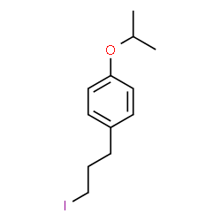 ChemSpider 2D Image | 1-(3-Iodopropyl)-4-isopropoxybenzene | C12H17IO