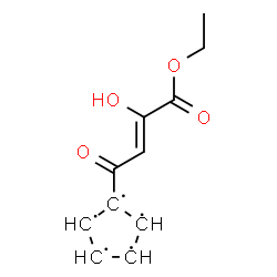 ChemSpider 2D Image | 1-[(2Z)-4-Ethoxy-3-hydroxy-4-oxo-2-butenoyl]-1,2,3,4,5-cyclopentanepentayl | C11H11O4