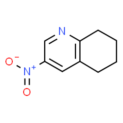 ChemSpider 2D Image | 3-Nitro-5,6,7,8-tetrahydroquinoline | C9H10N2O2