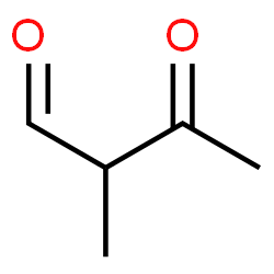ChemSpider 2D Image | 2-Methyl-3-oxobutanal | C5H8O2