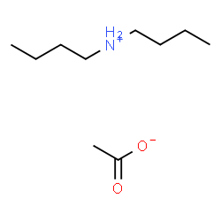 ChemSpider 2D Image | N-Butyl-1-butanaminium acetate | C10H23NO2
