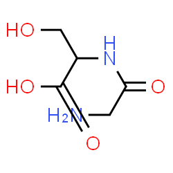 ChemSpider 2D Image | Gly-Ser | C5H10N2O4