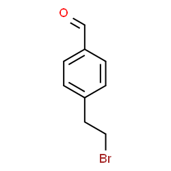 ChemSpider 2D Image | 4-(2-Bromoethyl)benzaldehyde | C9H9BrO