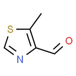 ChemSpider 2D Image | 5-Methylthiazole-4-carbaldehyde | C5H5NOS