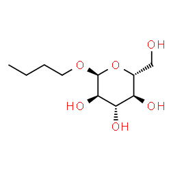 ChemSpider 2D Image | BUTYL A-D-GLUCOPYRANOSIDE | C10H20O6