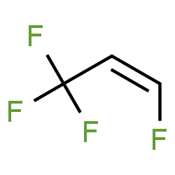 ChemSpider 2D Image | (1Z)-1,3,3,3-tetrafluoropropene | C3H2F4