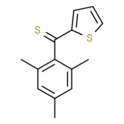 ChemSpider 2D Image | Mesityl(2-thienyl)methanethione | C14H14S2